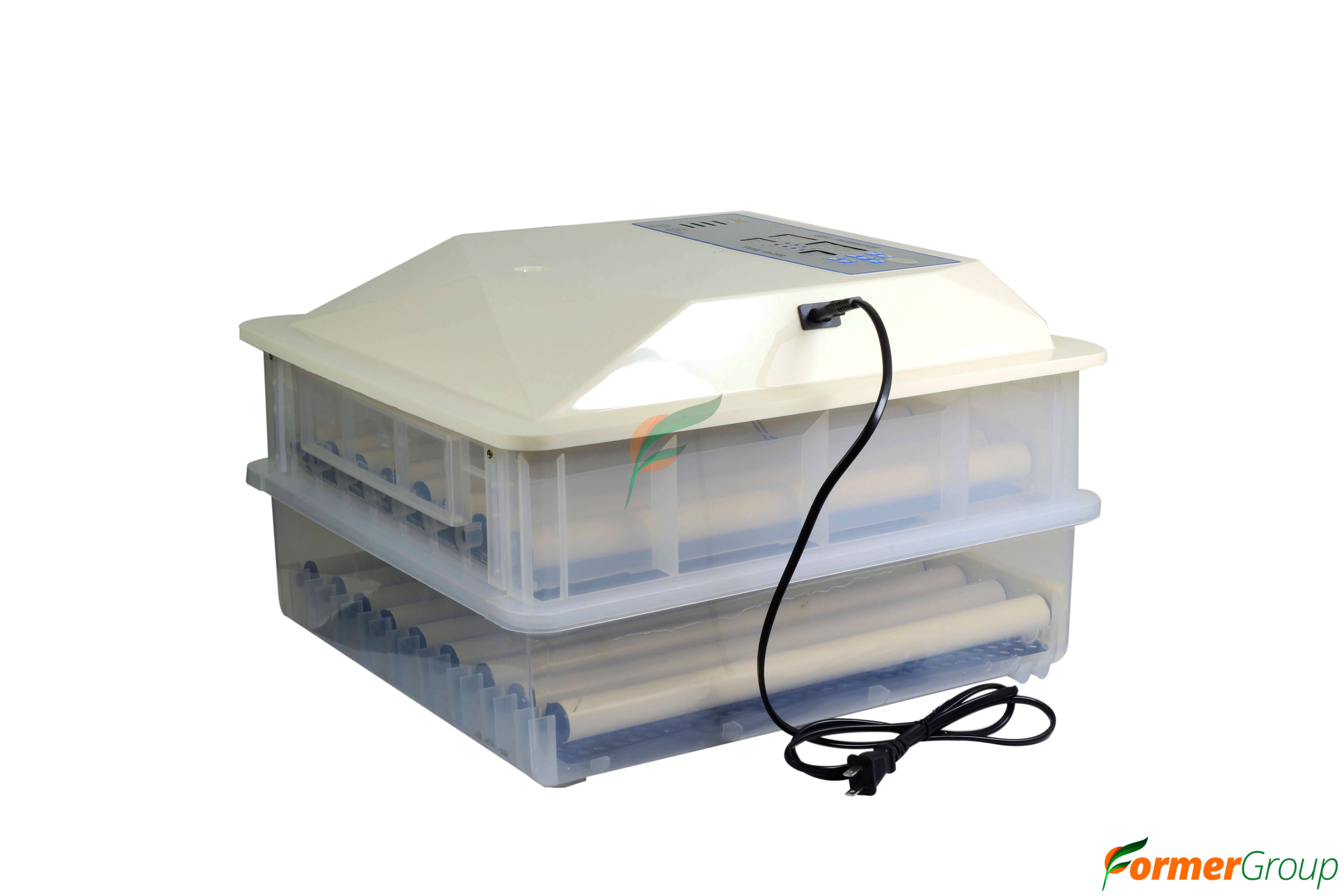 Incubadora automática 98 huevos | Volteo y control digital