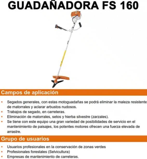 Guadañadora FS160 - STIHL