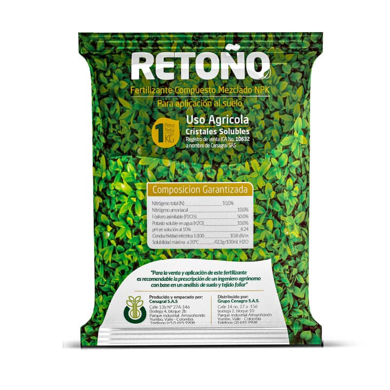 Retoño 1 Kg - Fertilizante para enraizamiento y arranque