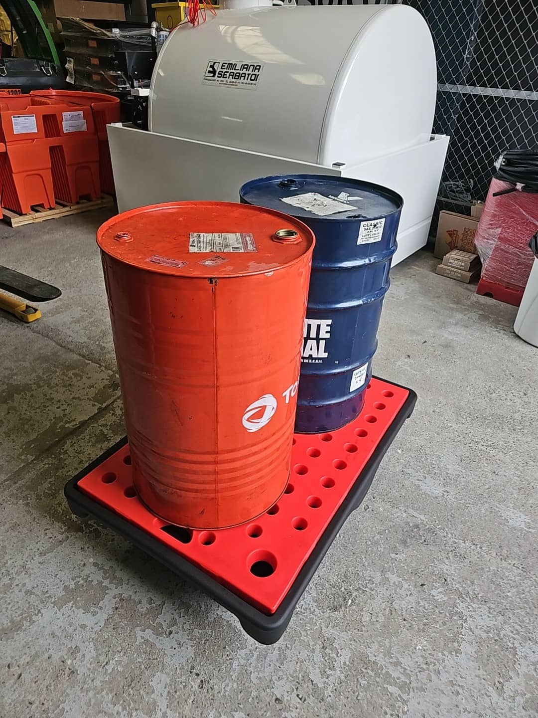 Estiba de Contención 120L 2 Tambores Emiliana