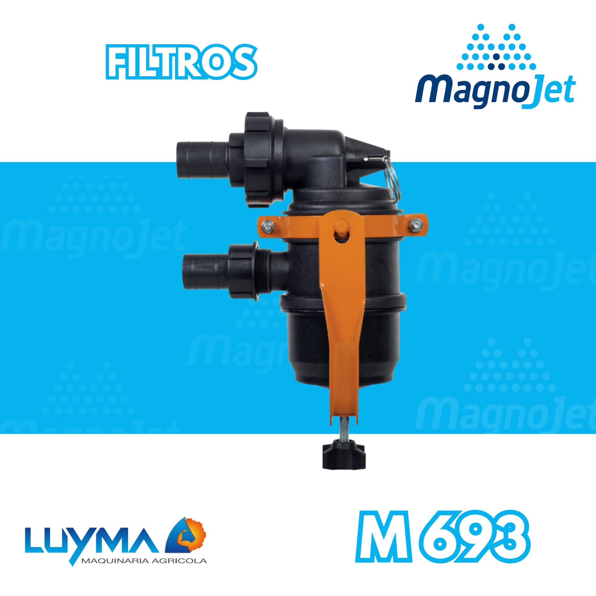 Filtro Succión Magnojet JCT 1” y 1 1/4” Completo
