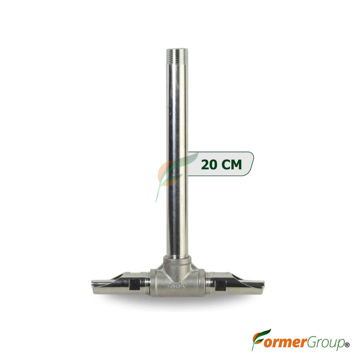 Kit Bebedero Cerdos 2 Chupos 1/2 Tubo 20cm Ahorro Agua