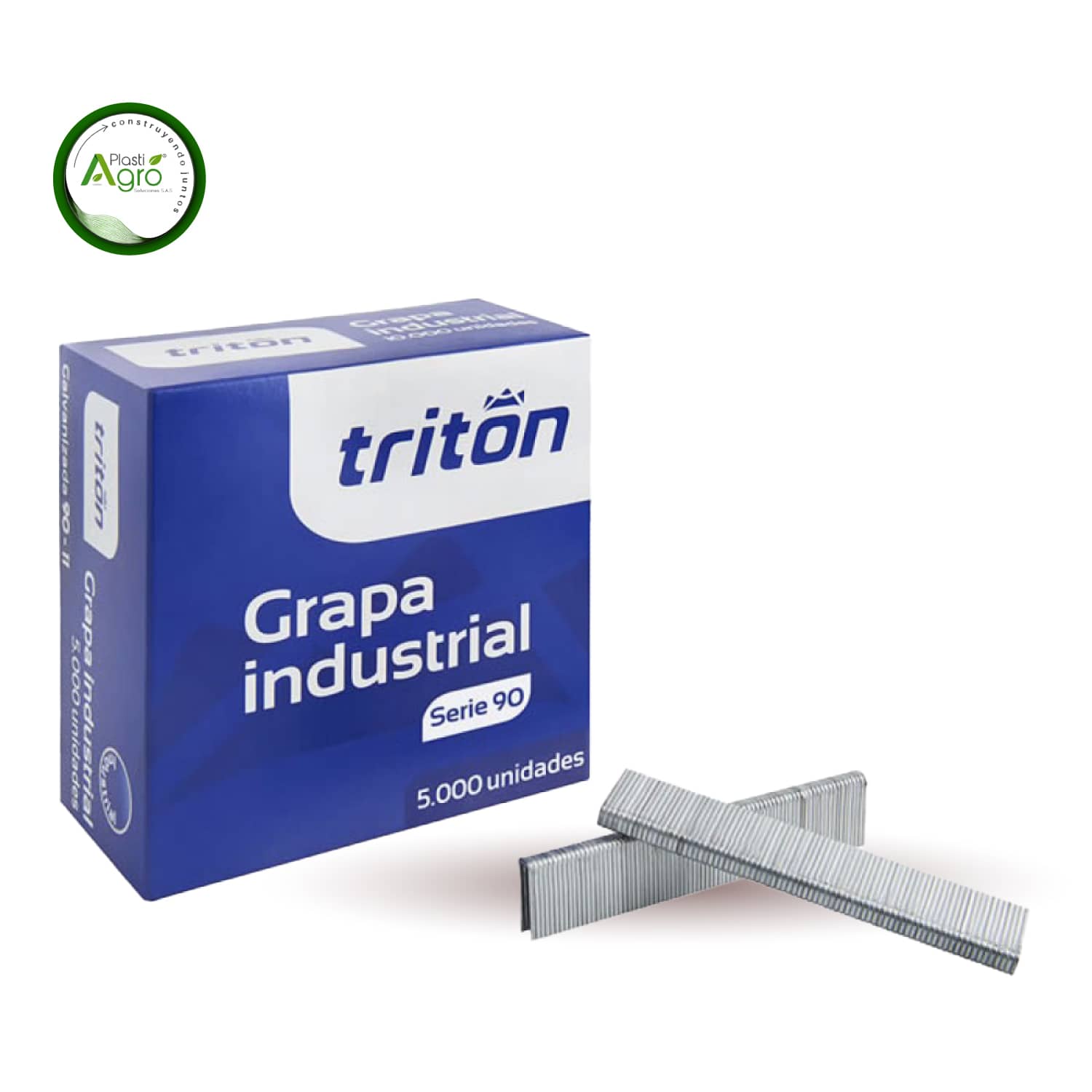 Grapa Industrial Galvanizada serie 90 - Más resistencia y alta presión