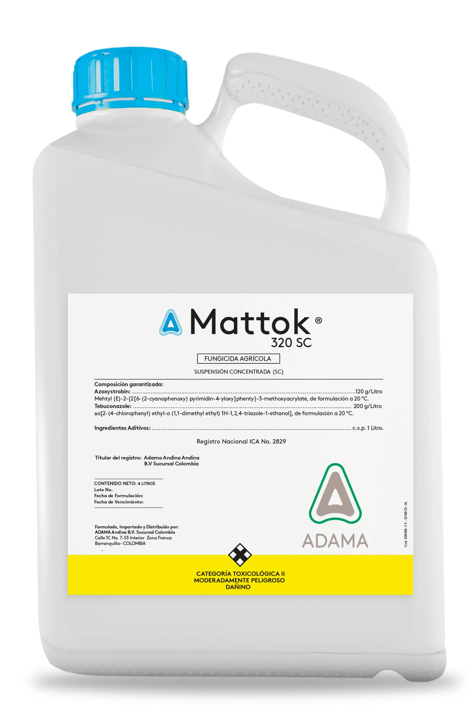 Fungicida Mattok 320 SC x 4 Lt - Adama