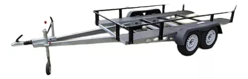 Tráiler 2600 kg con frenos: resistente y seguro