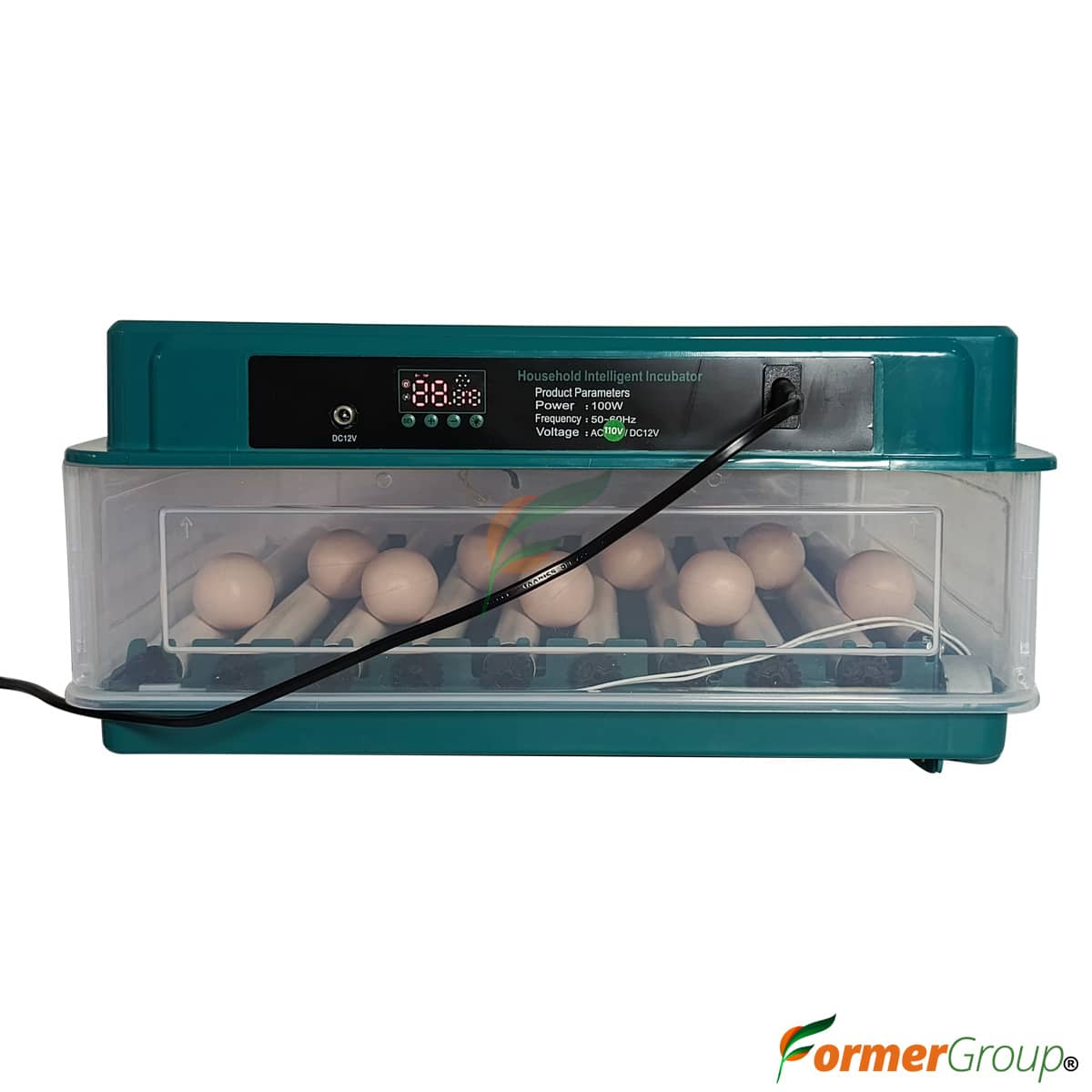 Incubadora 64 Huevos Volteo Automático 110V