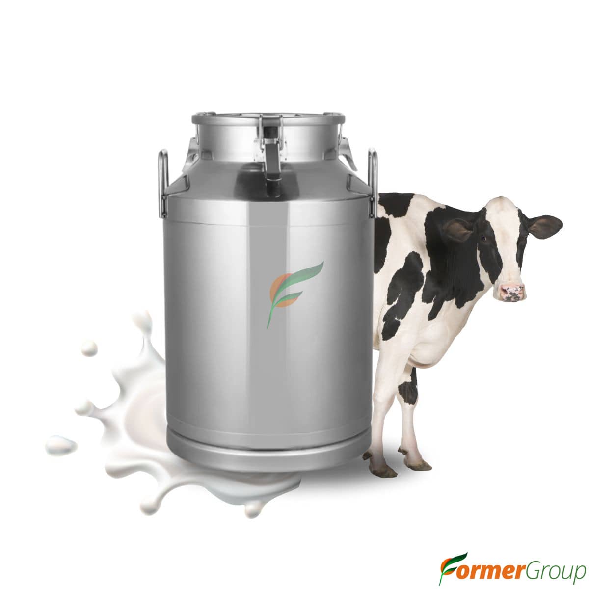 Caneca para Ordeño 40 Lts | Hermético y Grado Alimenticio