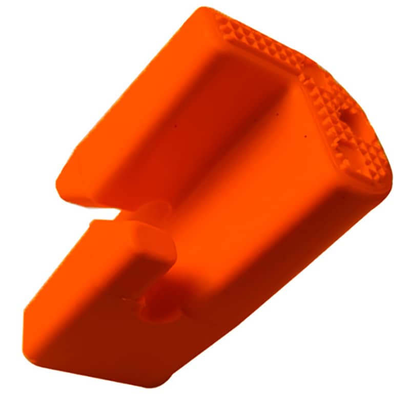Aislador Pivote Grande Naranja x100 | Con Puntilla