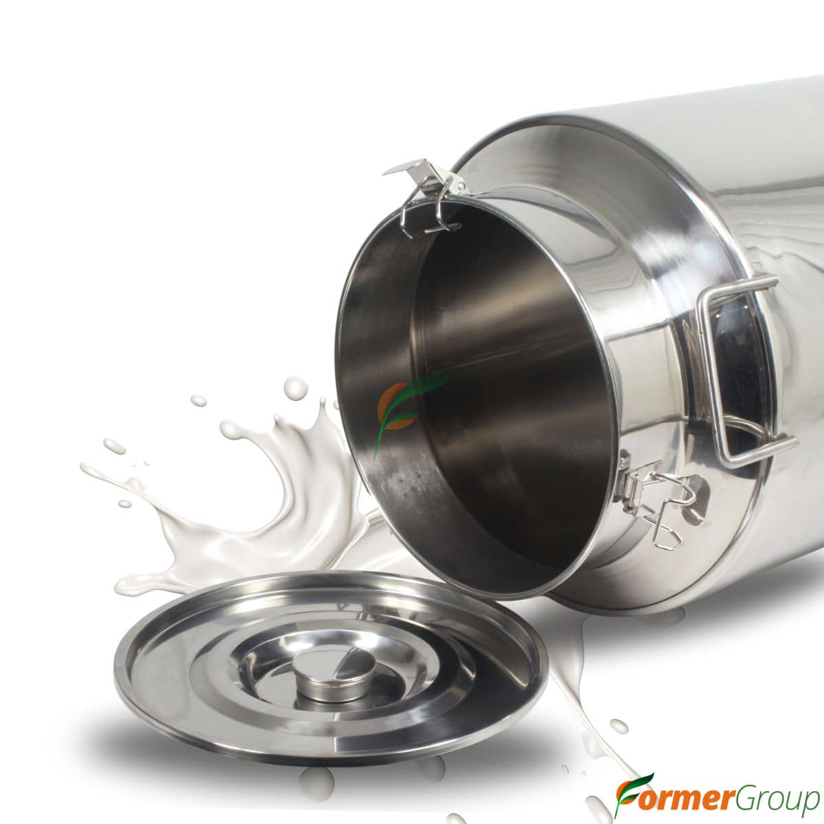 Caneca para Ordeño 40 Lts | Hermético y Grado Alimenticio