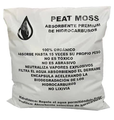 Absorbente Orgánico PEAT MOSS- Hidrocarburos