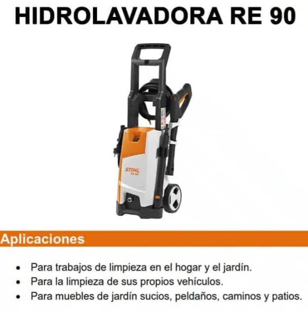 Hidrolavadora eléctrica RE90 - STIHL