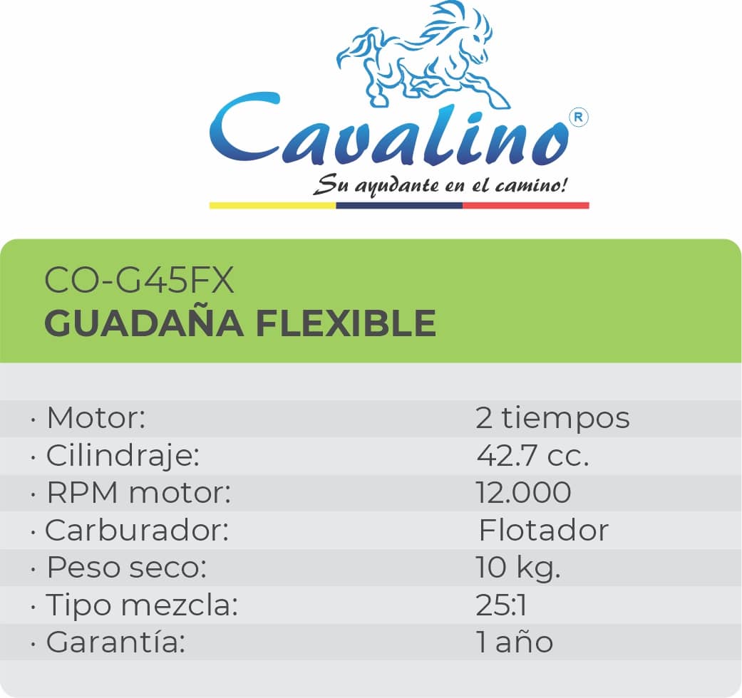 Guadaña Flexible Cavalino G45