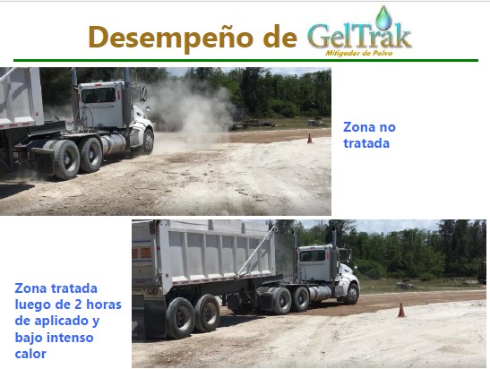 Supresor de polvo GelTrak Barril x 208 Lt