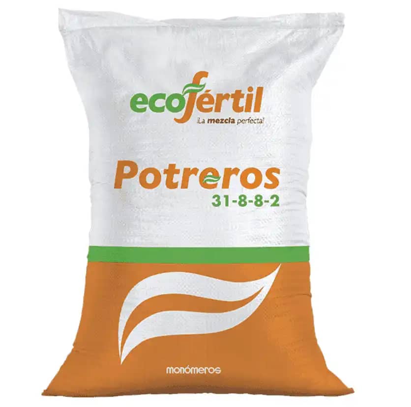 Fertilizante Potreros 31-8-8-2 x 50 Kg