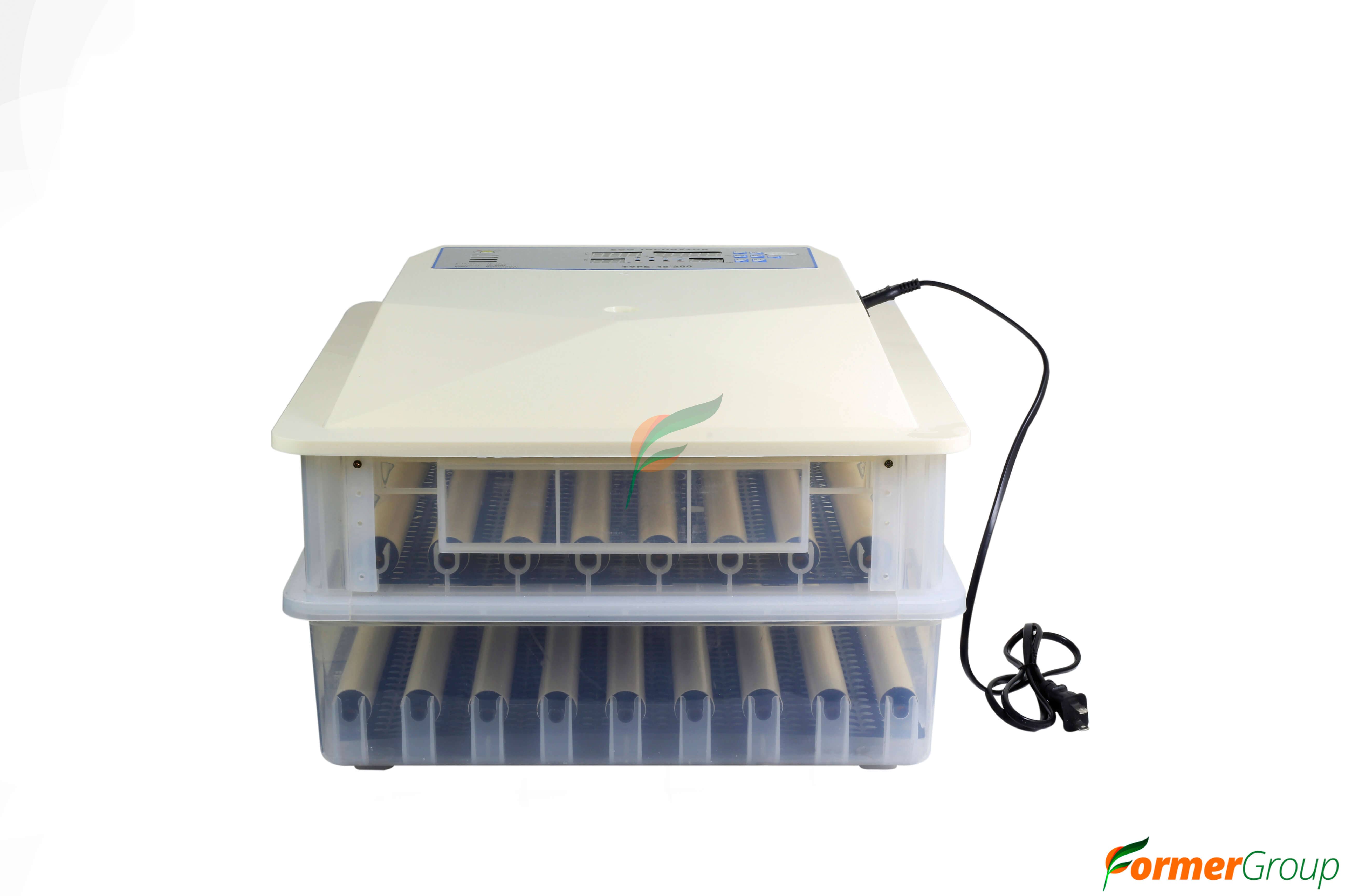 Incubadora automática 98 huevos | Volteo y control digital