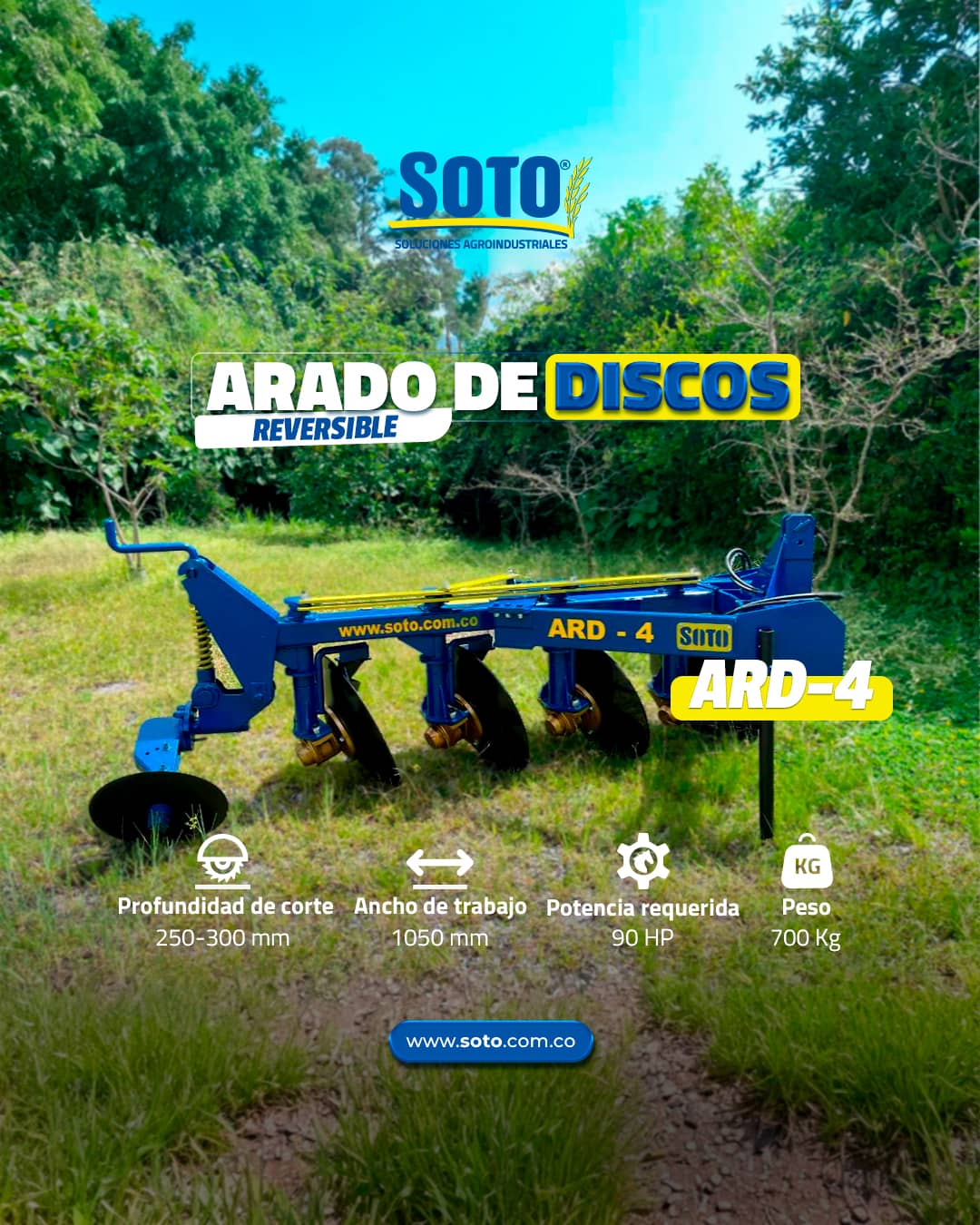 Arados de Discos AFD-ARD