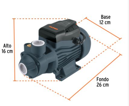 Bomba periférica 1/2 HP - Truper