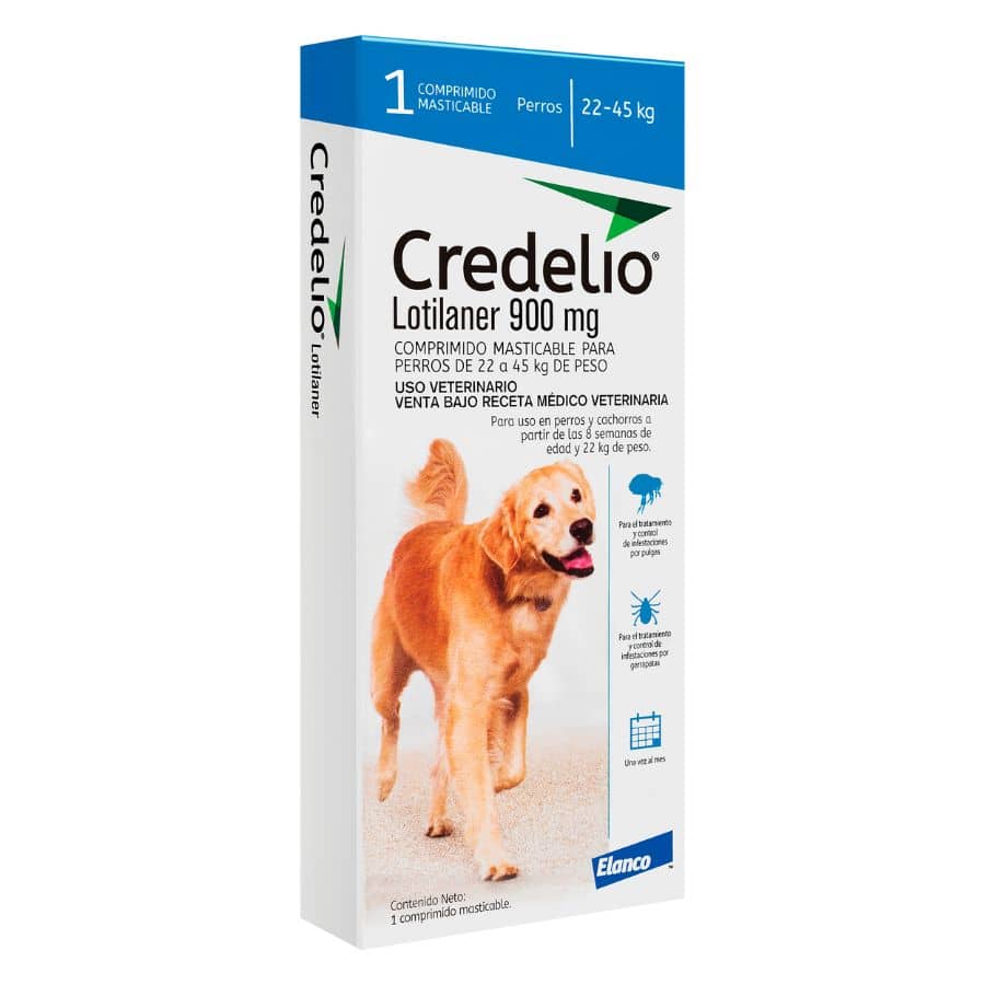 Credelio 900 mg x 3 tabletas | Antipulgas y garrapatas perros