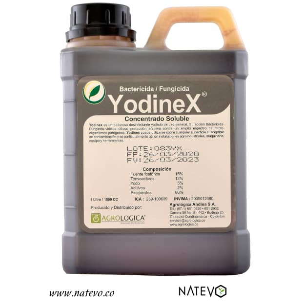 Desinfectante Yodinex Bidón x 1 Lt | Bioseguridad Eficaz