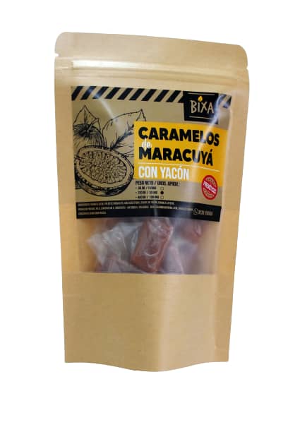 Caramelos de maracuyá y yacón x 120 Gr / 30 und. apx