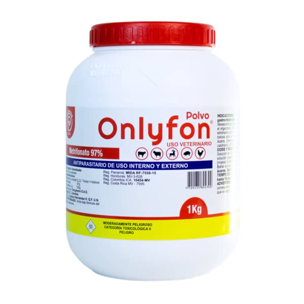 ONLYFON Polvo 1 Kg– Control de ectoparásitos y parásitos