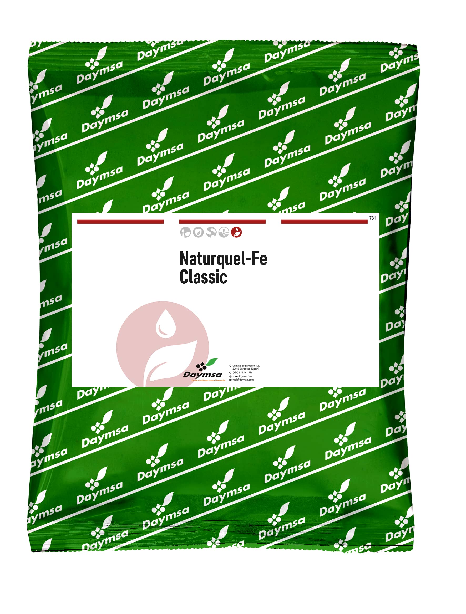 Fertilizante Naturquel Fe 4.8 x 5 Kg