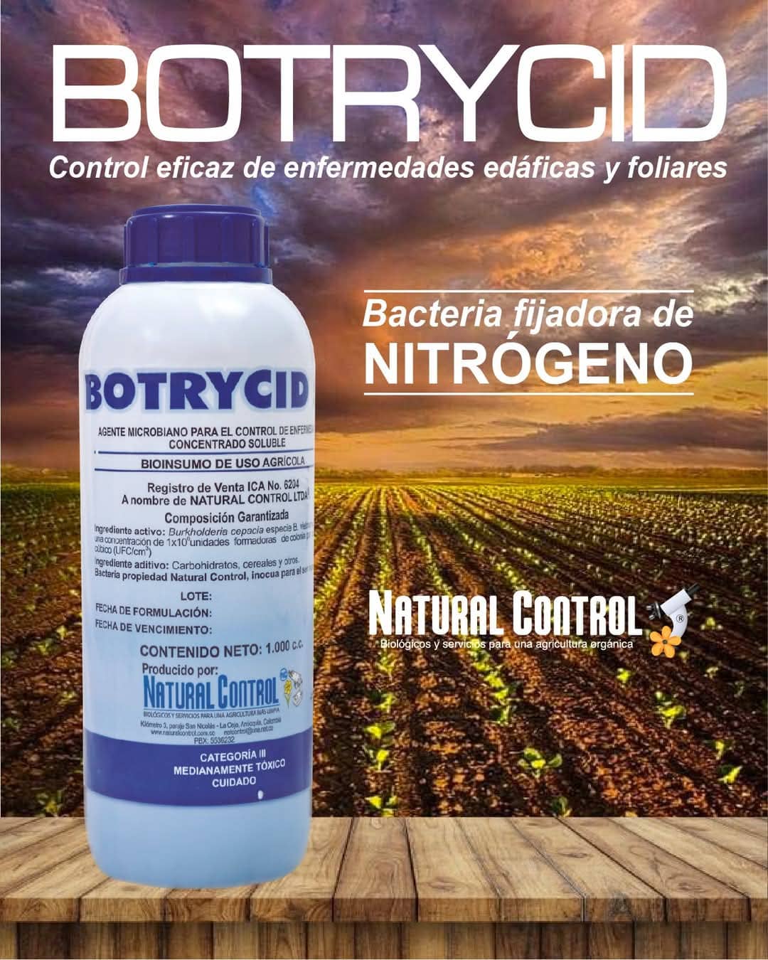 BOTRYCID 1L | Fungicida Biológico