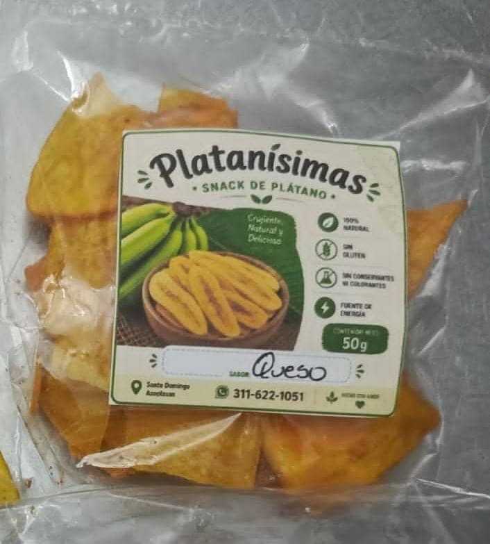 Snack de Plátano Queso