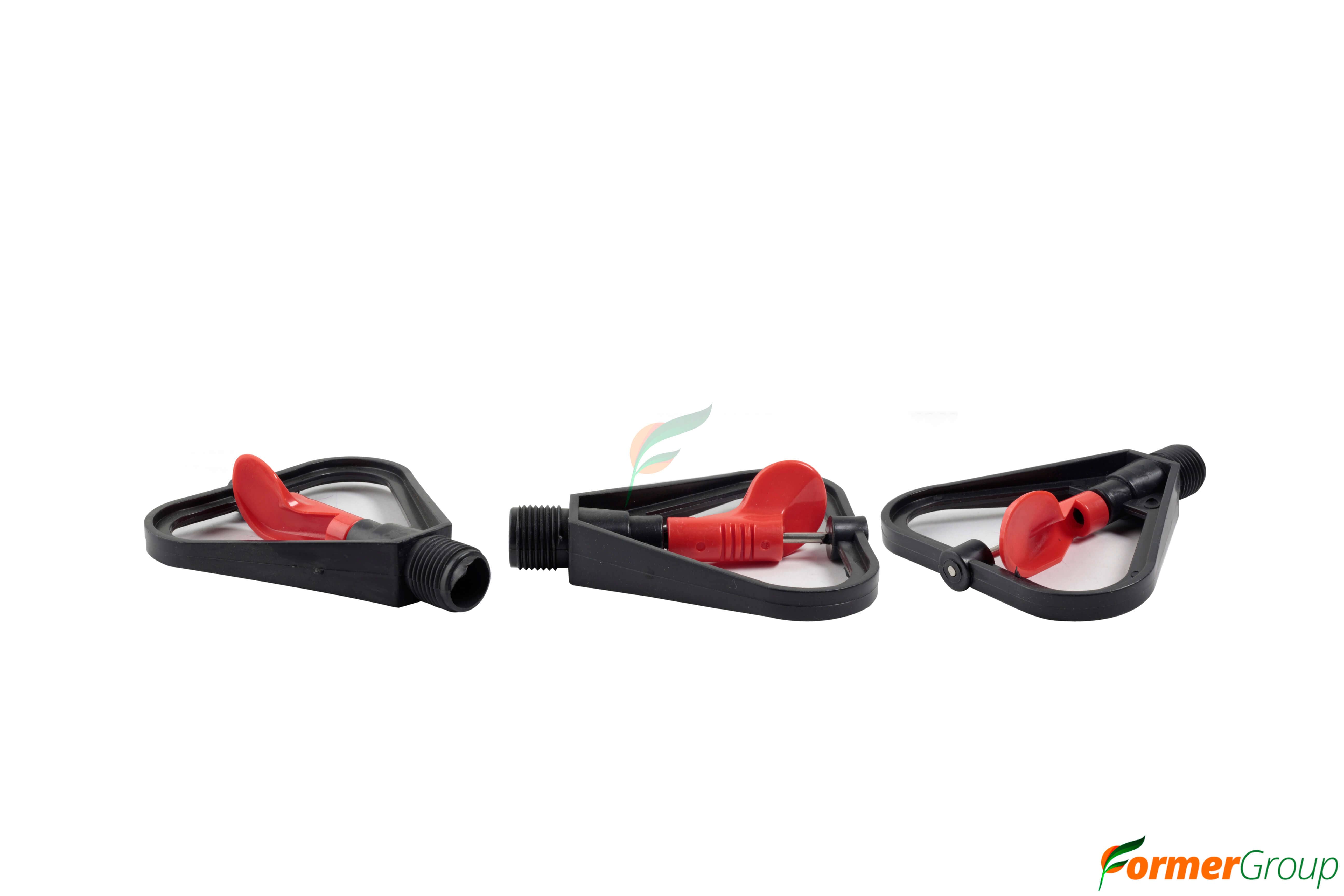 Aspersor mariposa 1/2" x10: riego uniforme
