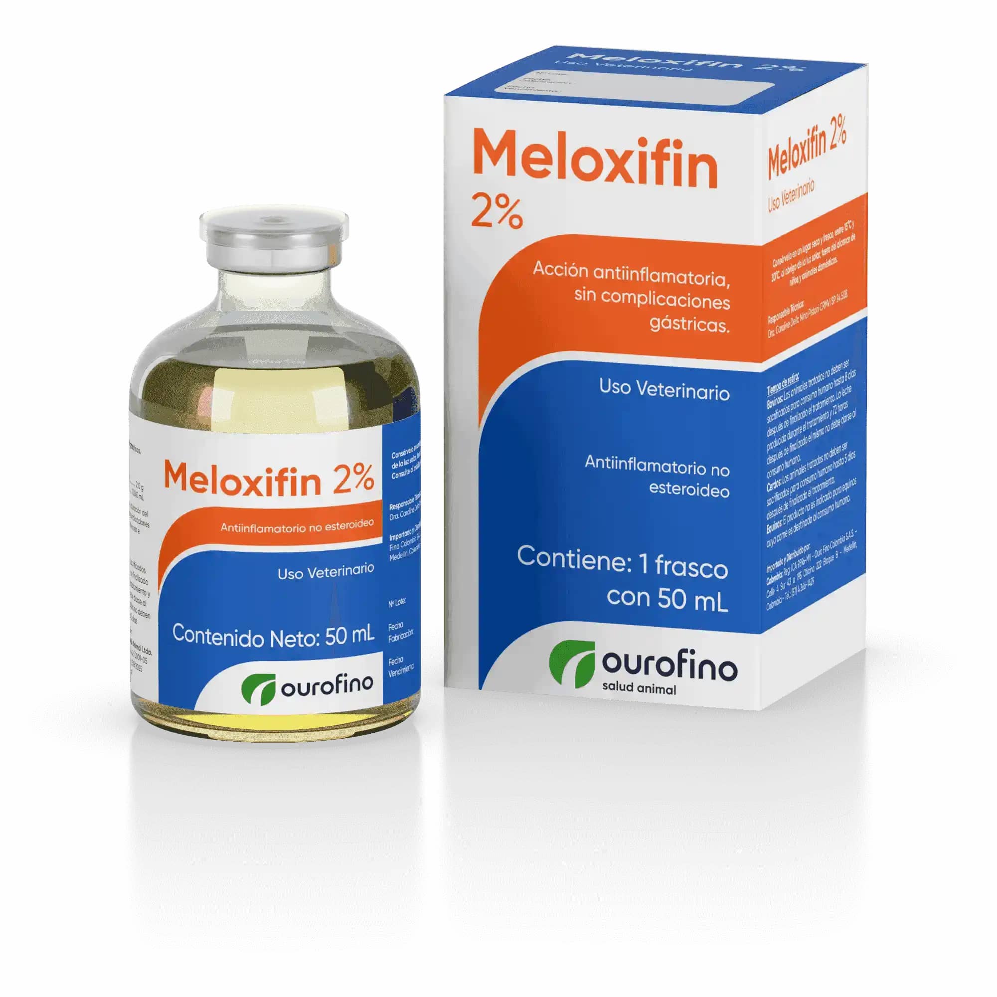 Antiinflamatorio Meloxifin 2% x 50 Ml