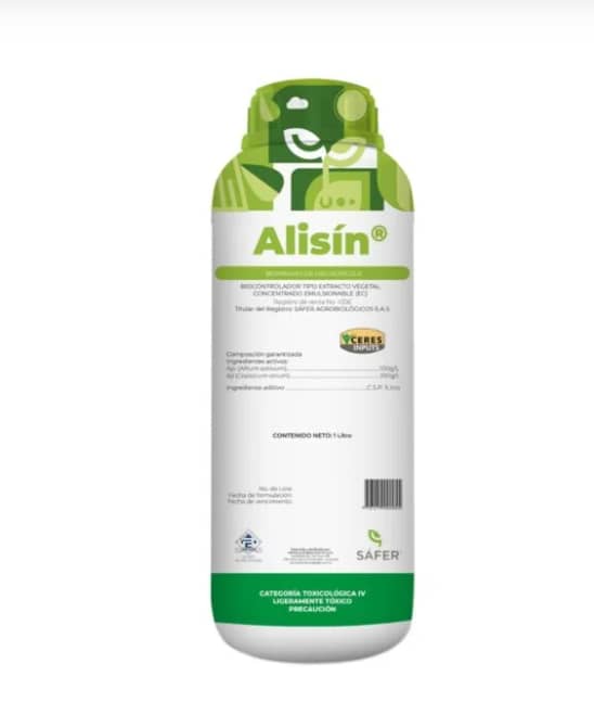 Alisín – Insecticida biológico natural para cultivos