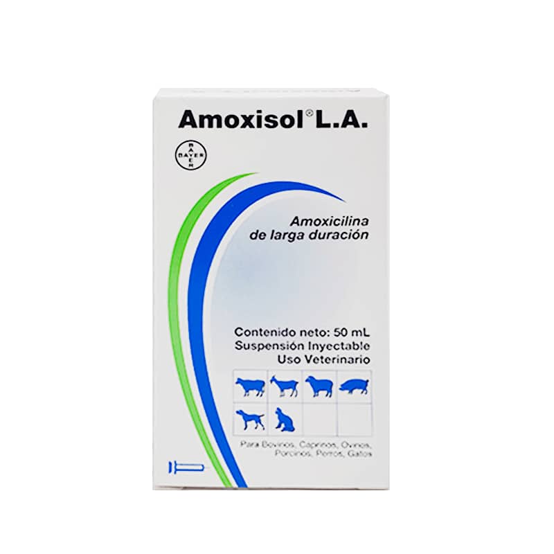 Antimicrobiano Amoxisol L.A x 50 Ml - Elanco