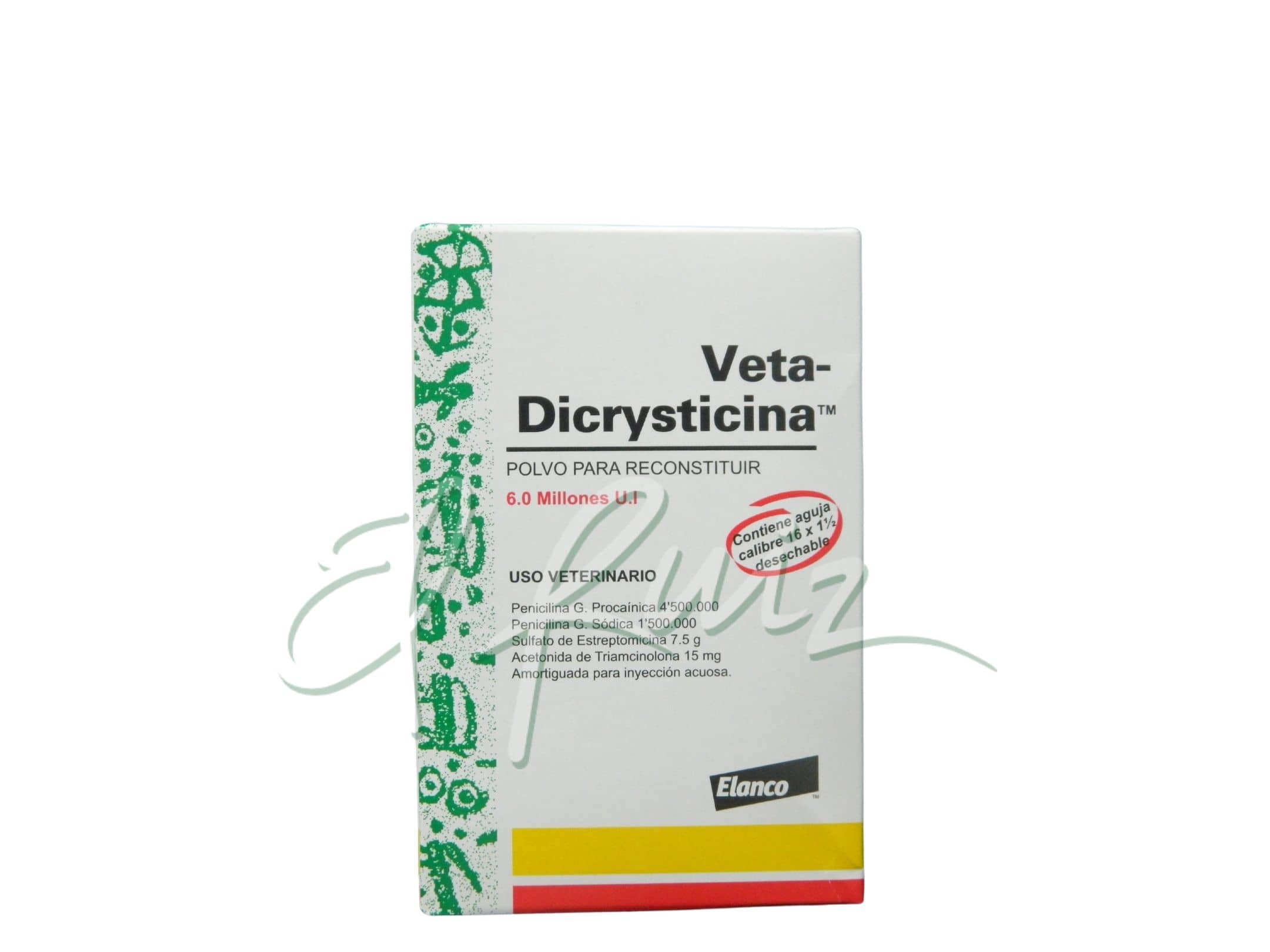 Antibiótico Vetadicrysticina 6.000.000UI - Elanco