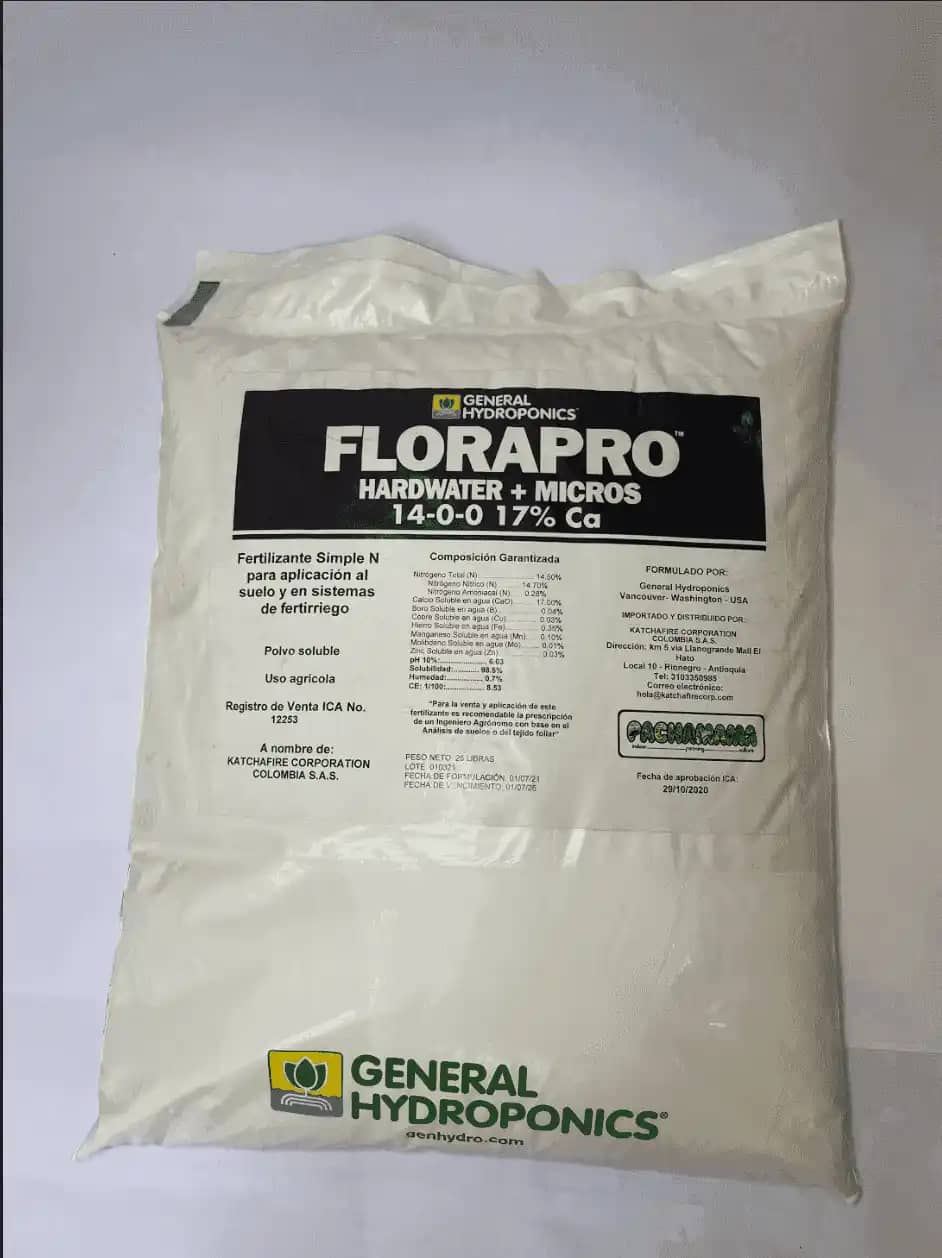 Fertilizante FloraPro Hardwater + Micros