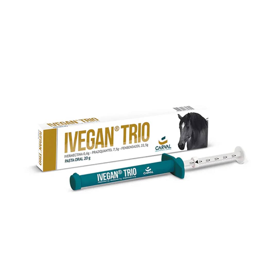 Desparasitante Ivegan Trio Equinos | Antiparasitario Completo