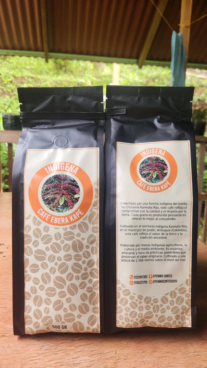 Café Indígena Ebera Kapé 500 g | Café Artesanal Colombiano de Origen Ancestral