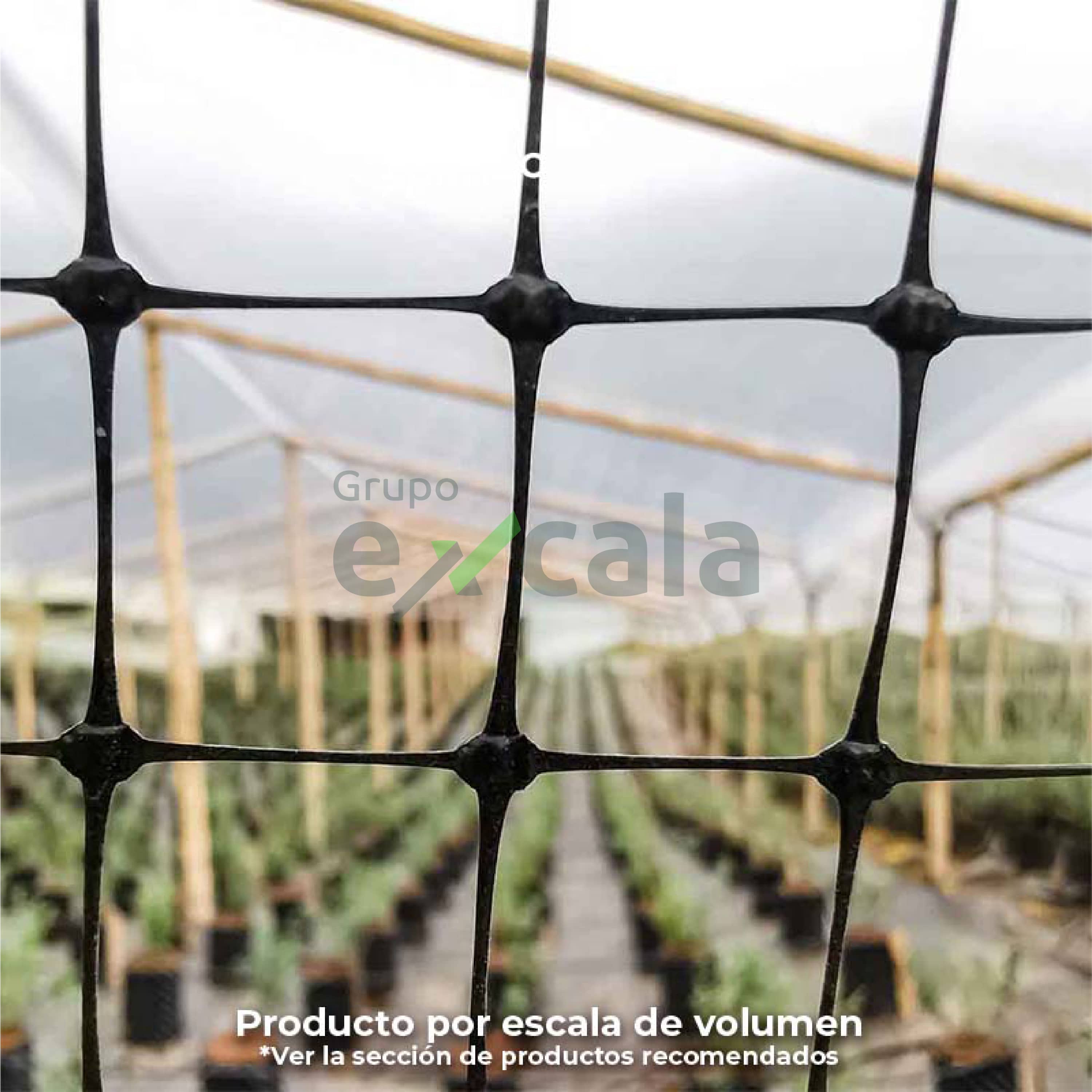 Malla Gallinero 25x30mm 1.8m x 50m Negro UV2 | Polipropileno Excala