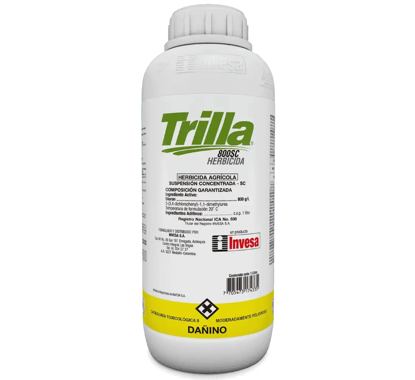 Herbicida Trilla 800 Sc x 1 Lt