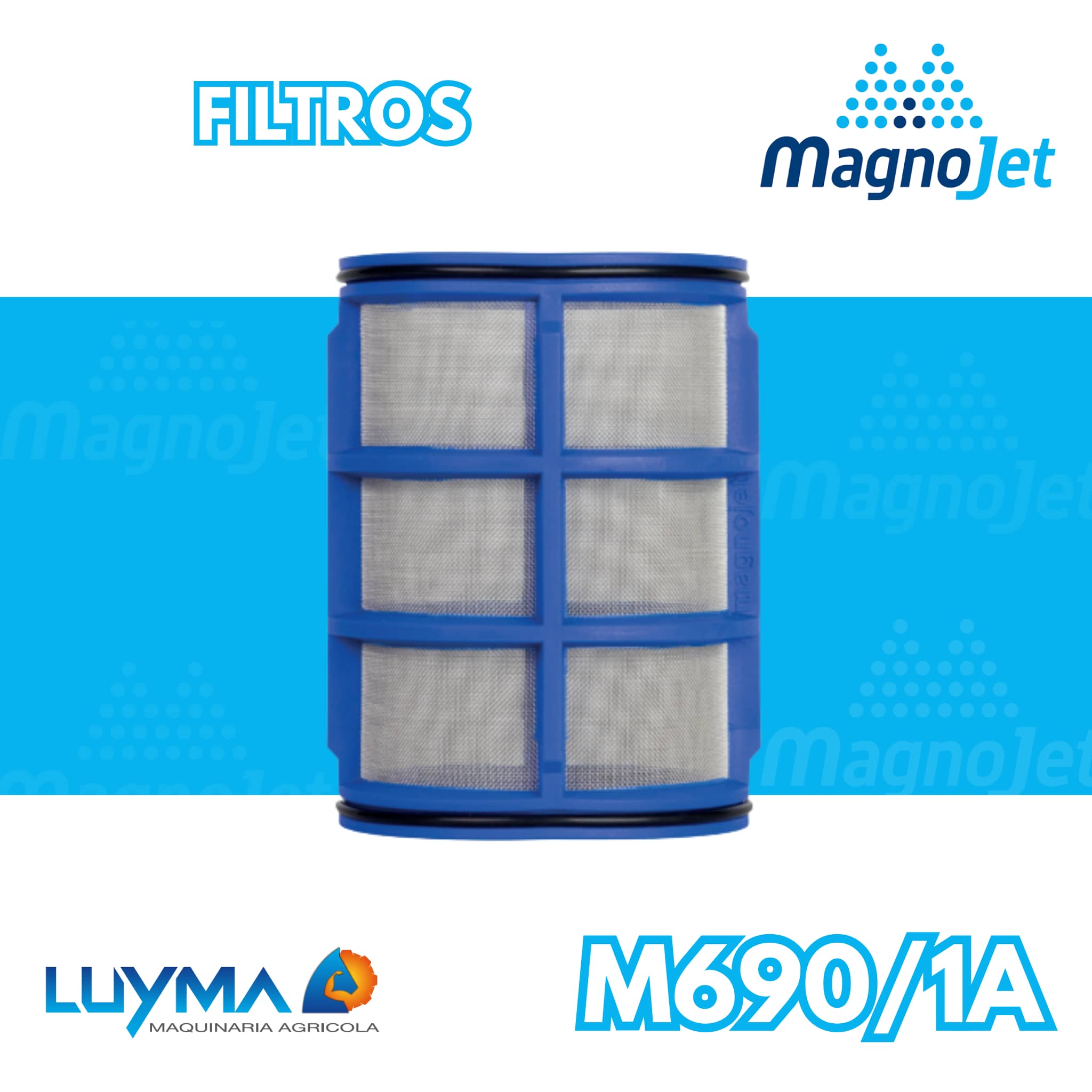 Filtro Malla 50 Magnojet M710 Fumigación
