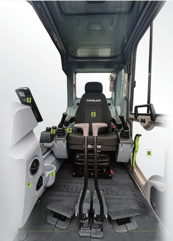 Excavadora Zoomlion ZE215G 21 Toneladas