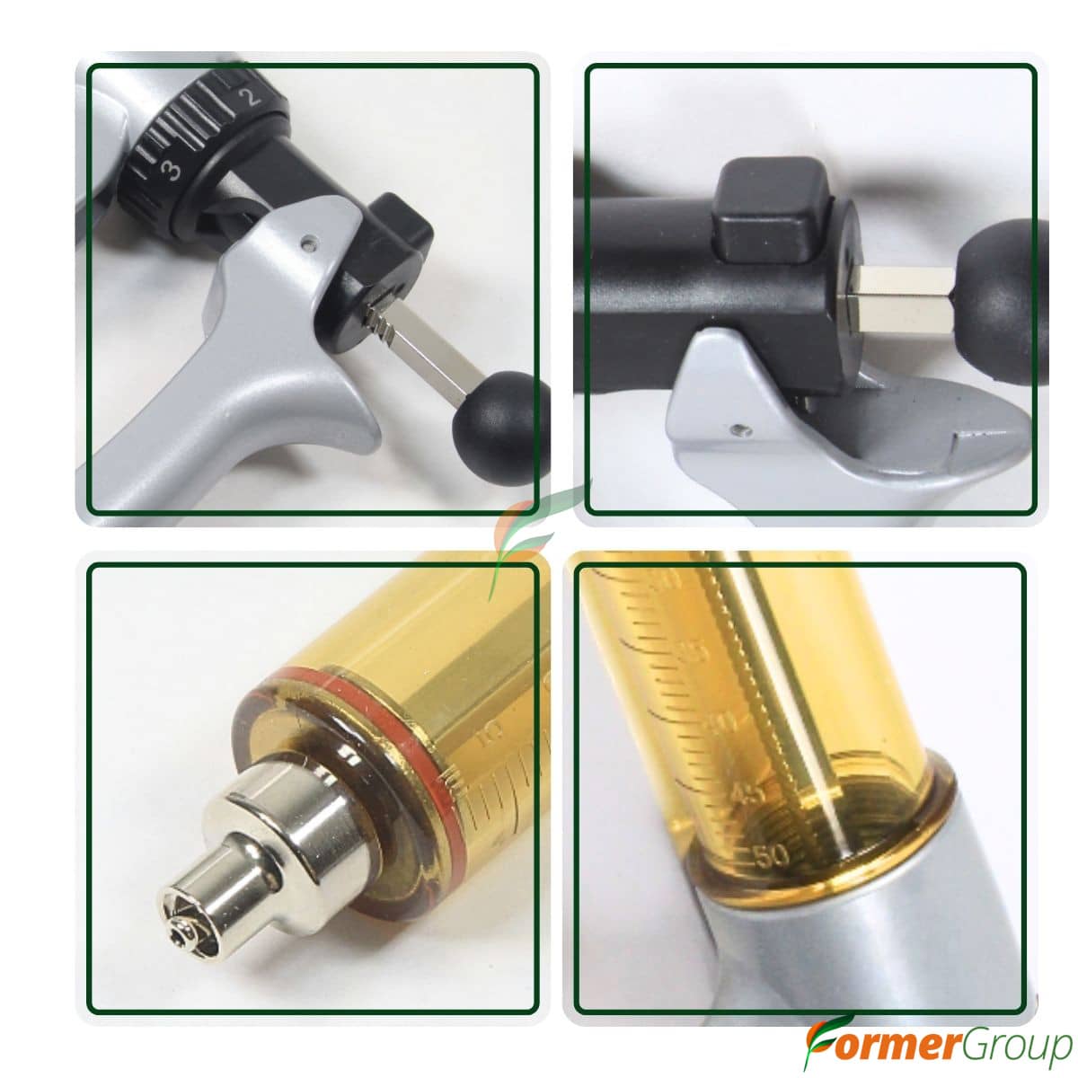 Jeringa Veterinaria Ajustable 50ml Precisión y Seguridad