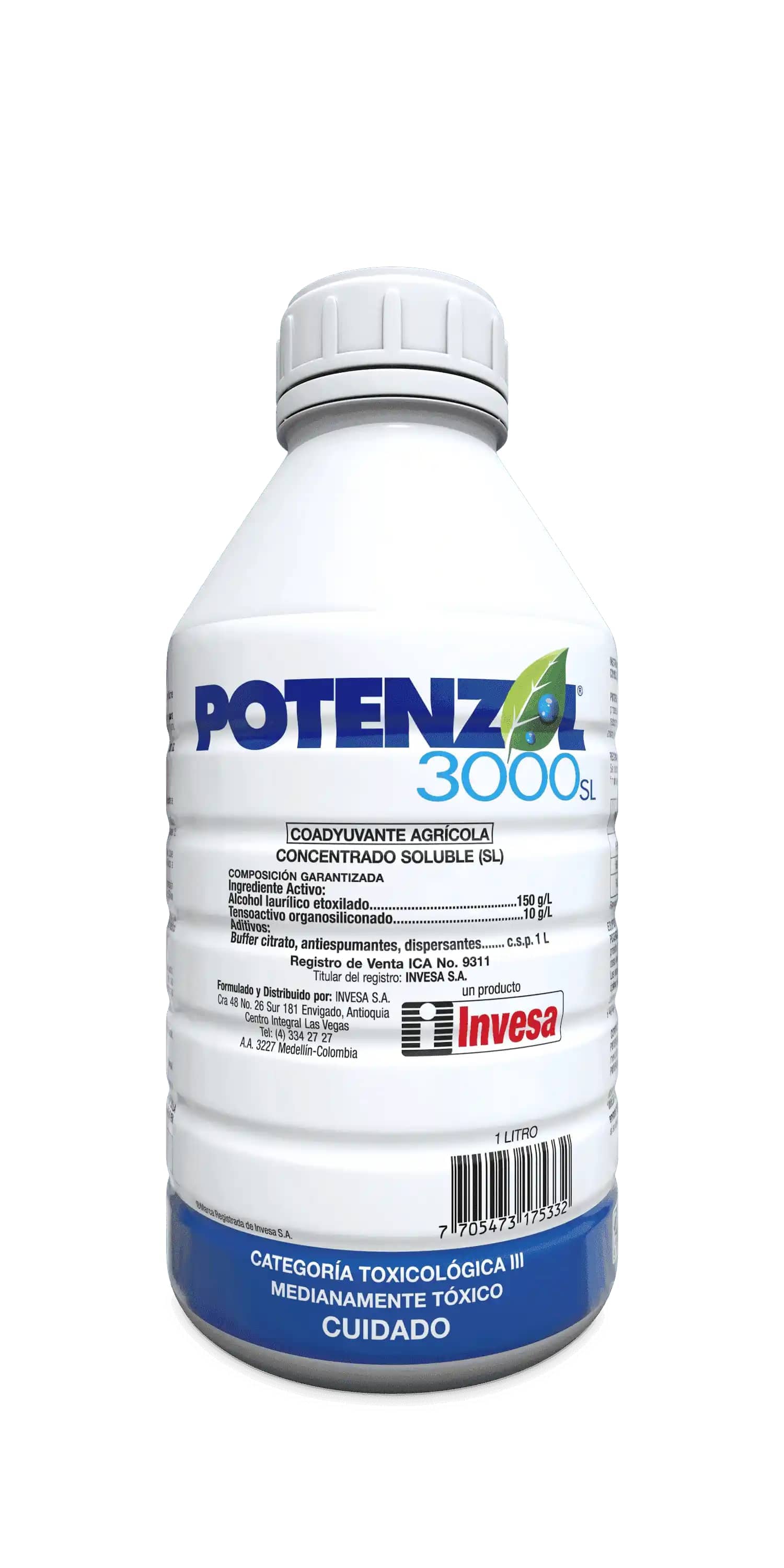 Coadyuvante Potenzol 3000 SL x 1 Lt