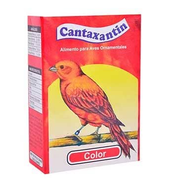 Alimento para aves de color x 140 gr - Cantaxantin