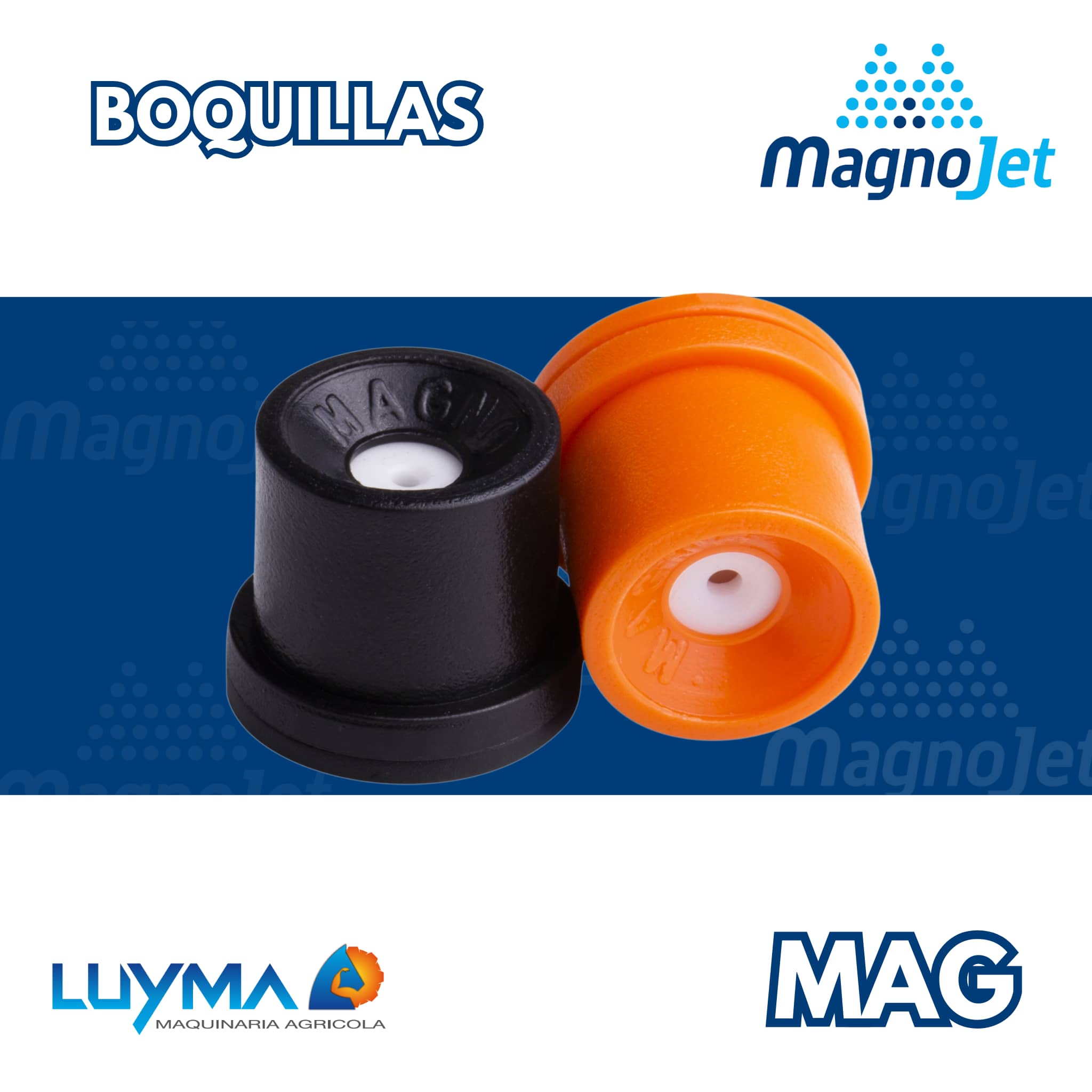 Boquilla Magnojet Cono Hueco 80° Cerámica