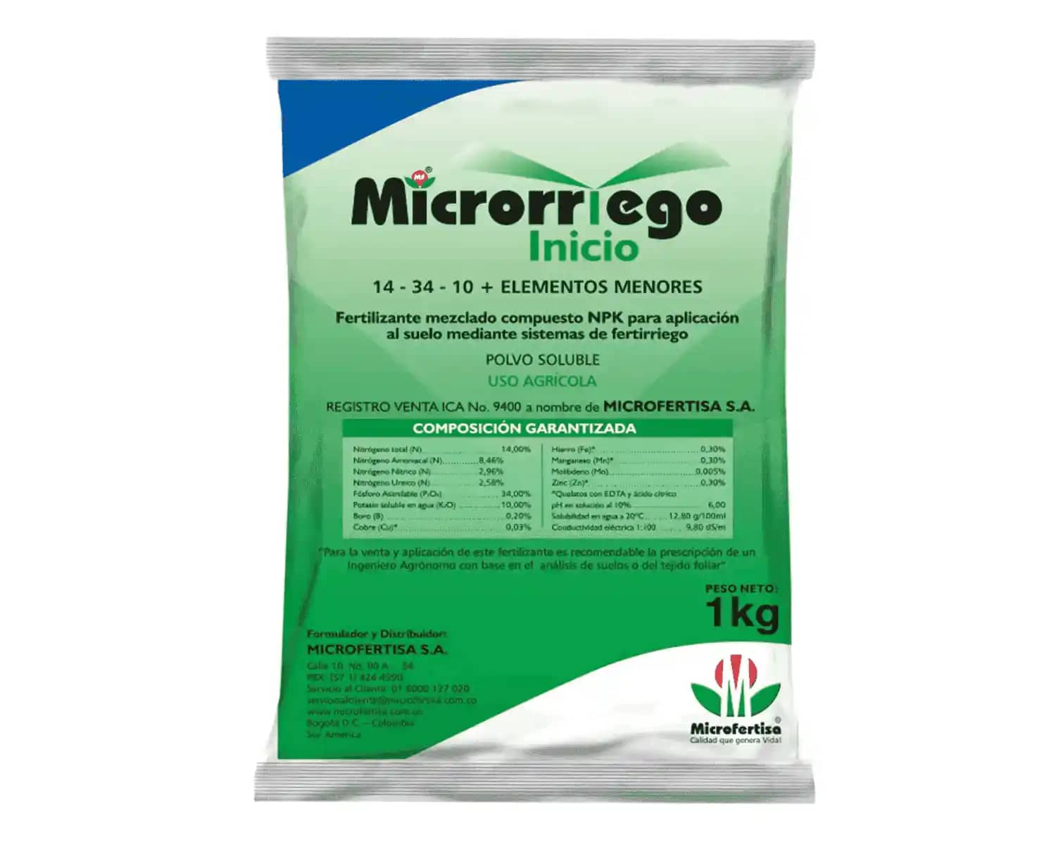 Fertilizante Microrriego Inicio x 25 kg- Agru