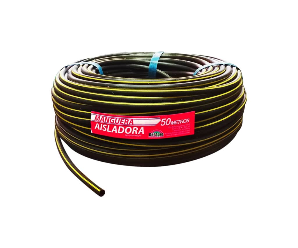 Tubo aislador para cercas eléctricas 50 metros UV