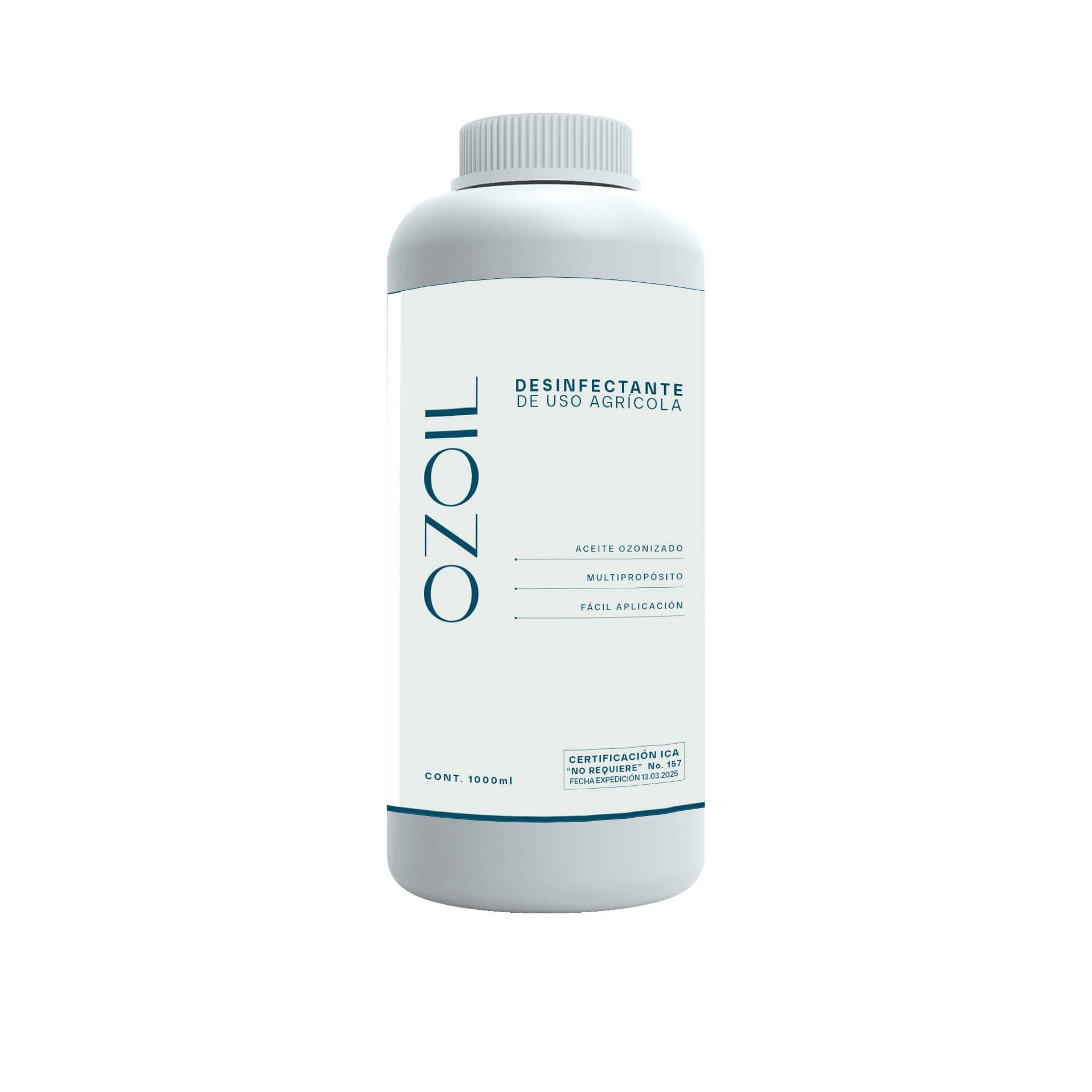 OZOIL Desinfectante Agro con Ozono | Control Natural 1000ml