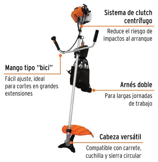 Guadañadora a gasolina - Truper