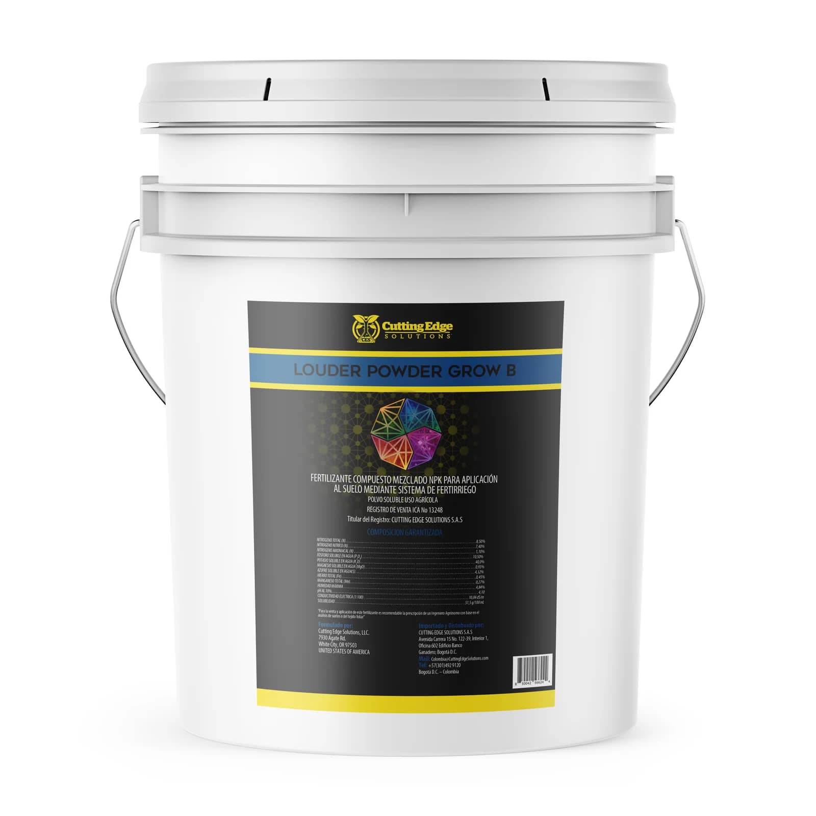 LOUDER POWDER GROW B | Fertilizante NPK para fertirriego