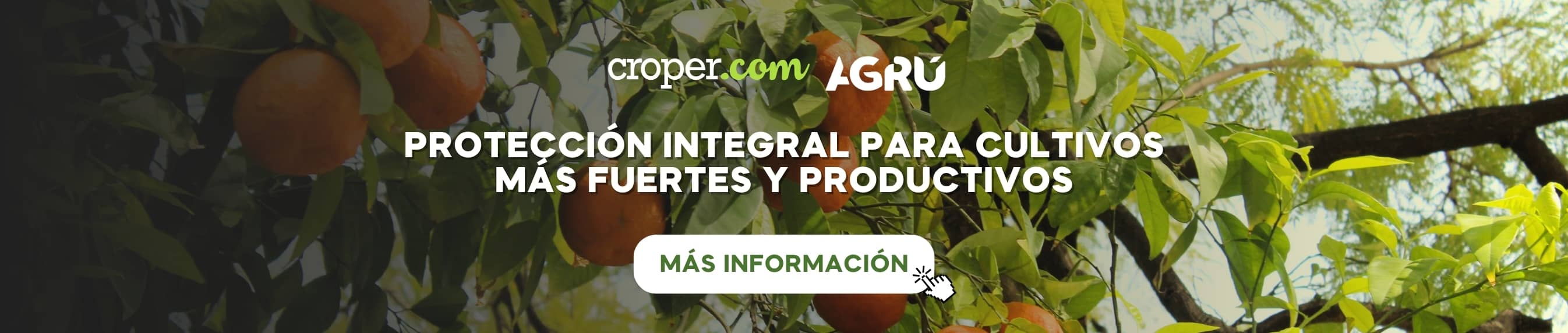 Protege y cuida tus cultivos, asegura tu cosecha.